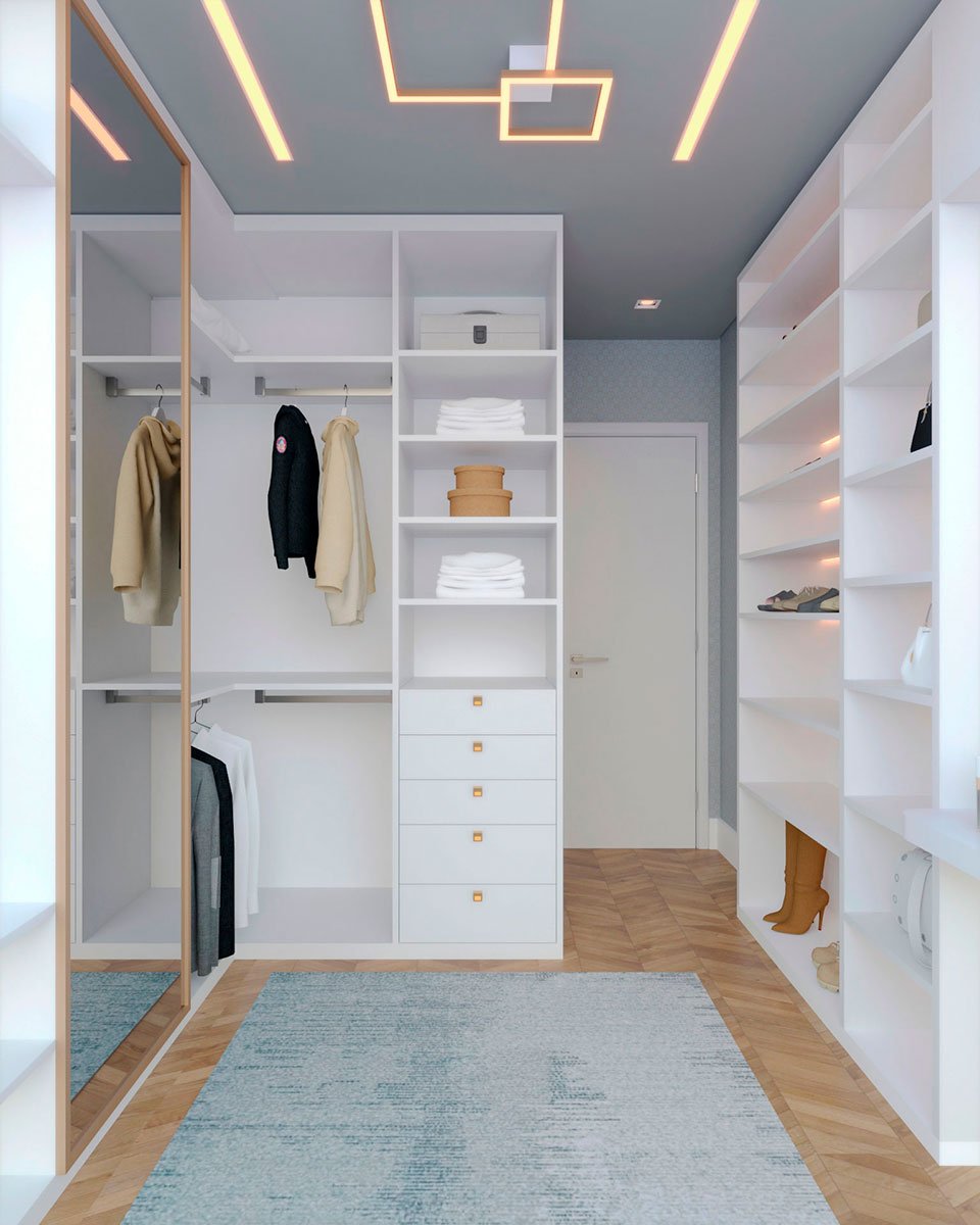 Laís Bellodi - Projeto - Closet Campo Belo